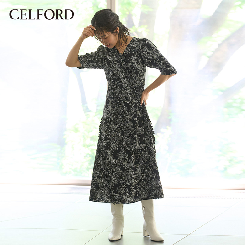 CELFORD2023秋季新品连衣裙