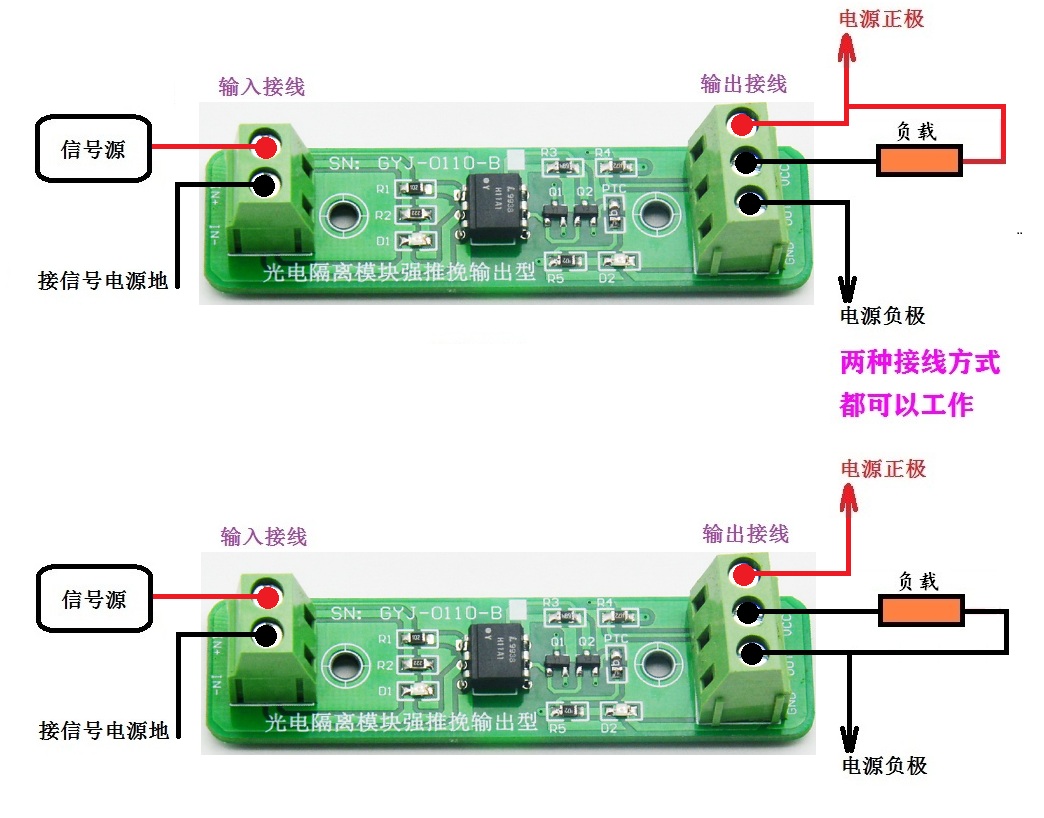 GYJ-0110光耦隔离信号隔离4N25