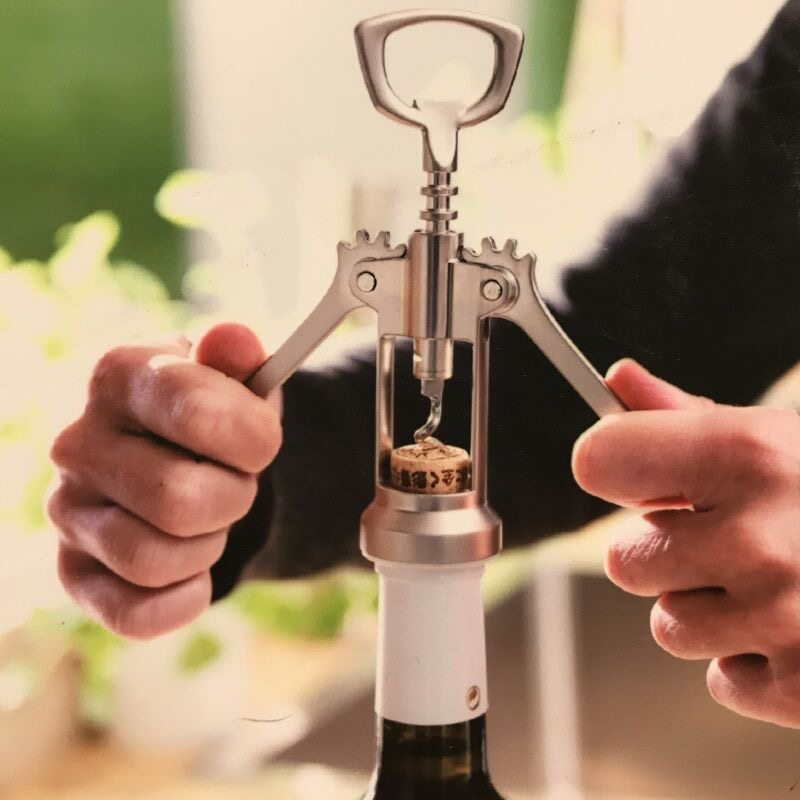 红酒开瓶器葡萄酒开酒器洋酒啤酒启瓶器起子多功能开酒工具不锈钢