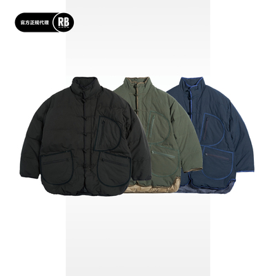 PORTERCLASSIC中式羽绒夹克