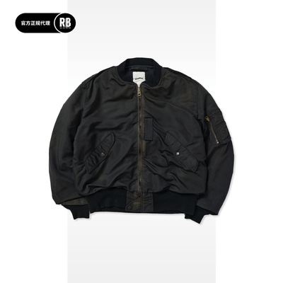 BOWWOW 秋冬新品做旧款美军飞行夹克男RADIANCE-Blue