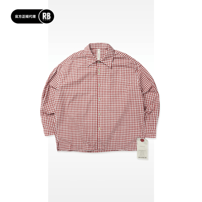 SHINYAKOZUKA 新品条纹长袖衬衫男RADIANCE-Blue