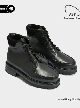 Arch Support Project/ASP 新品军事莫卡辛高帮靴男RADIANCE-Blue