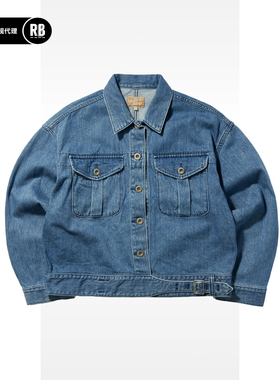 Nigel Cabourn 秋冬新品女款丹宁作战夹克RADIANCE-Blue