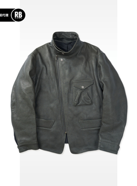 MOTIV/MotivMfg 新品飞行员皮夹克男RADIANCE-Blue