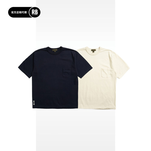 Nigel Cabourn 春夏新品双层包边短袖男RADIANCE-Blue