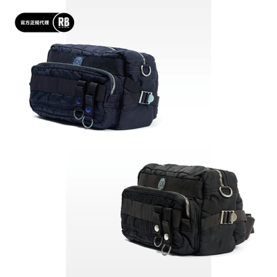 PORTER CLASSIC 新品超级尼龙腰包男RADIANCE-Blue