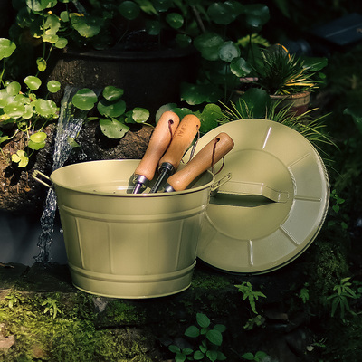 园艺工具收纳桶户外家用插花工具