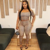 waist navel Open pants high leg 套装 small set露脐高腰小脚裤