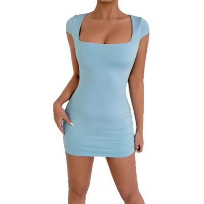 性感镂空紧身包臀短裙