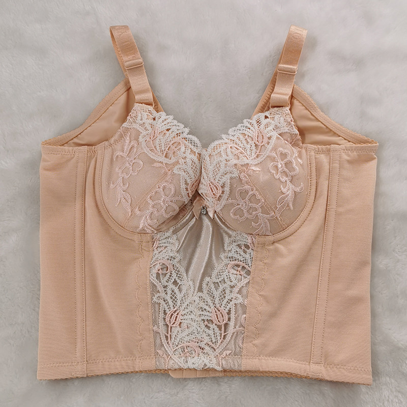 婌娅纤姿身材管理器正品银纤维聚拢收副乳防下垂调整型模具长文胸