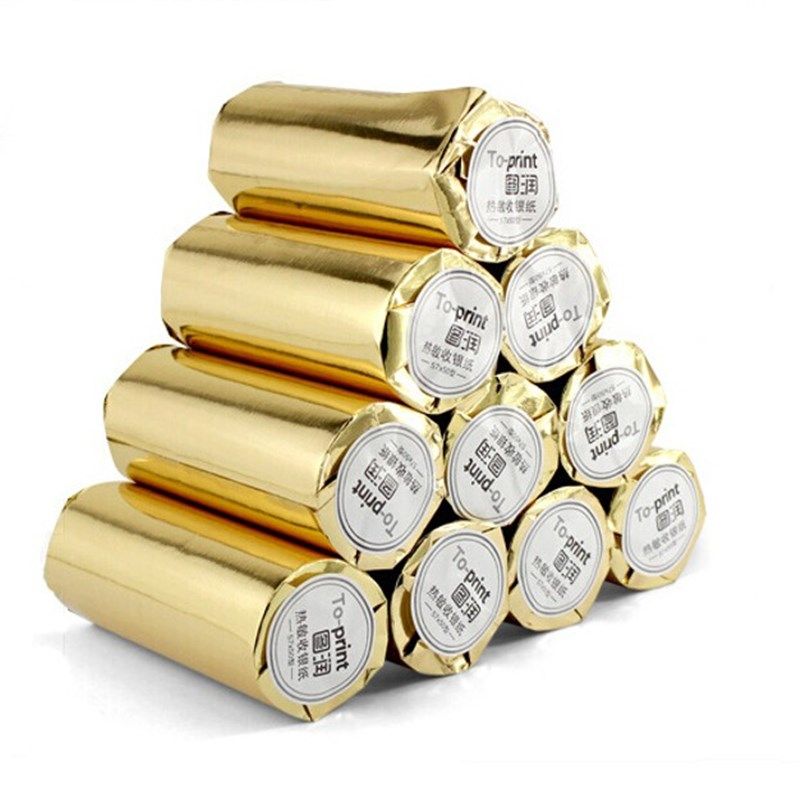 图润收银纸57 50热敏纸57x50小票打印纸纸120卷/箱