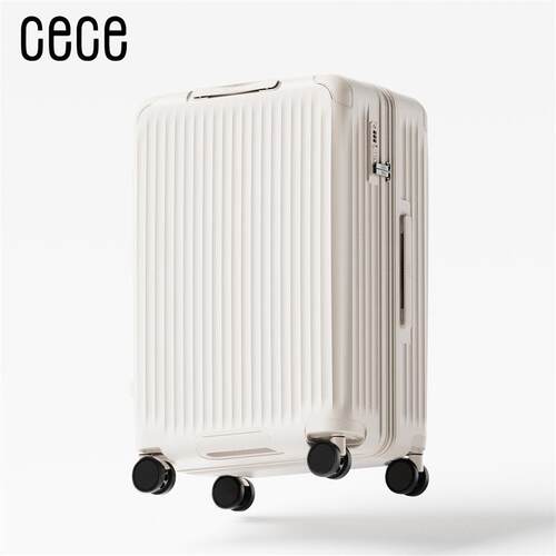 CECE可扩展大容量行李箱女拉杆登机旅行密码箱结实耐用箱子登机箱