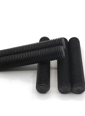 35crmo石化专用双头螺丝发黑全螺纹螺柱HG/T20613/HG/T20634M16