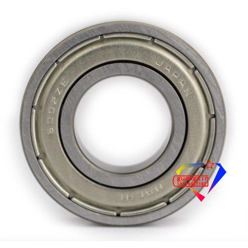 日本进口NACHI机械 电机汽车通用深沟球轴承6002ZZE高速6002ZZ 2Z