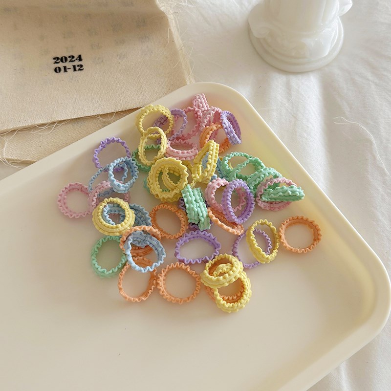 高弹力耐用成人发圈头绳女扎头皮筋2024新款儿童发绳橡头饰皮套