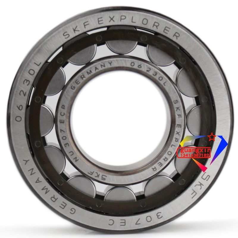 瑞典原装进口高速精密滚柱静音德国轴承NU307 ECP 尺寸 35*80*21