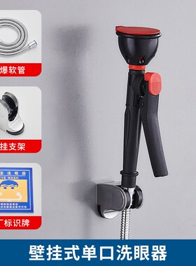 实验室洗眼器台式挂壁移动紧急应急喷淋单口洗眼器机单位工业验厂