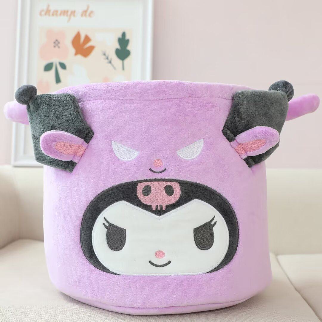 酷乐米玩具杂物收纳篮大容量卡通库洛米脏衣篮毛绒收纳桶收纳袋女,收纳整理,毛绒玩具收纳桶/箱,淘宝优惠券,粉丝福利购,淘宝优惠卷