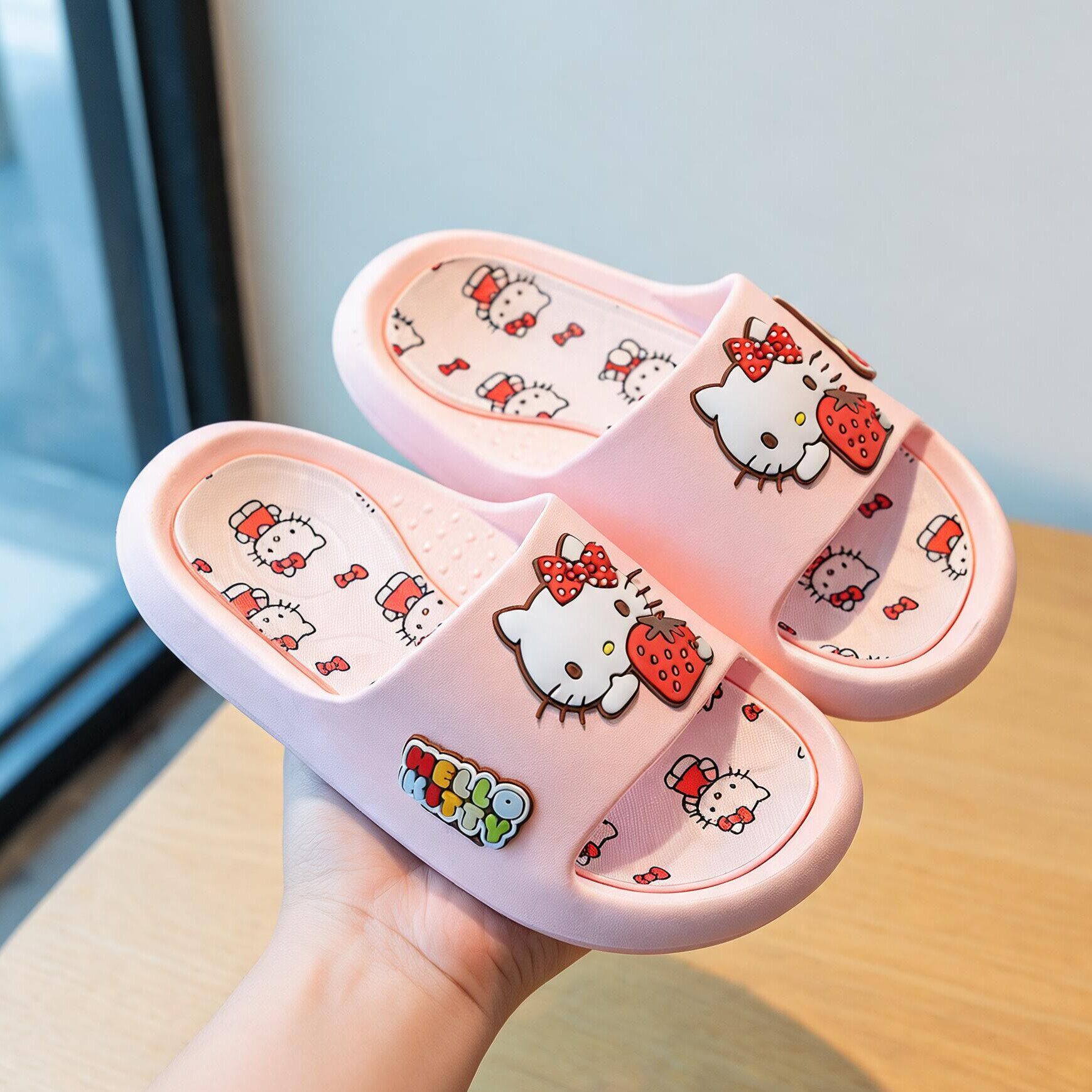 哈喽kitty猫拖鞋女夏家居鞋室