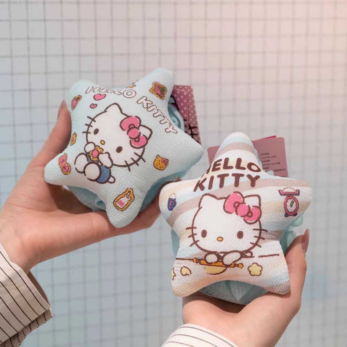 哈喽kt家用搓澡巾可爱卡通