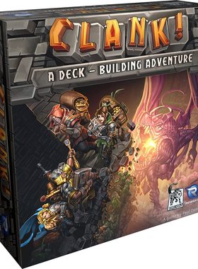 龙穴寻宝Renegade Game Studios Clank!叮当英文版桌游卡牌游戏
