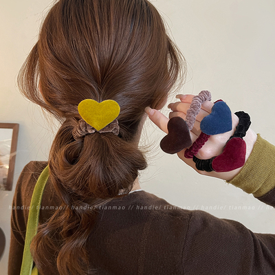 心动讯号~爱心发圈女扎丸子