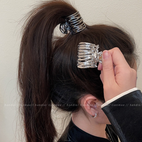 一起get气质高马尾增高颅顶抓夹