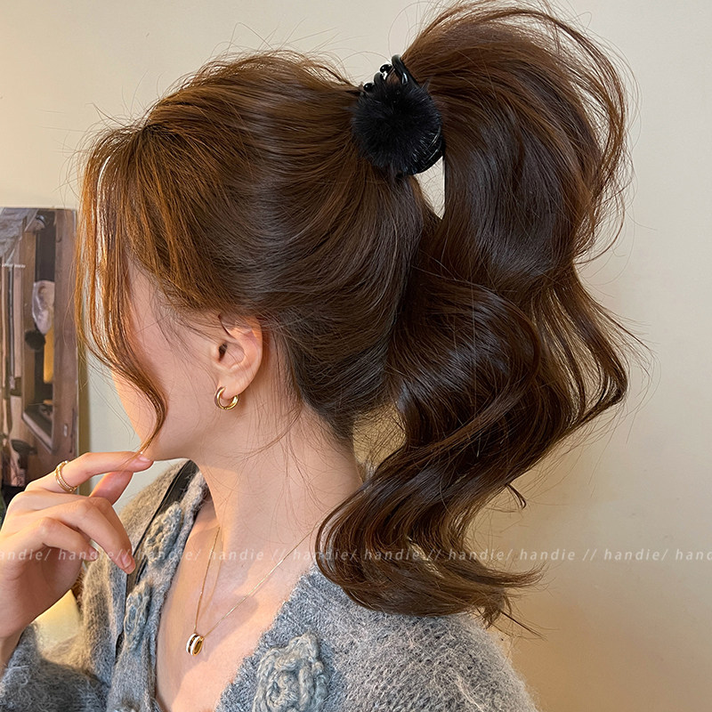 很显气质的~毛球小抓夹