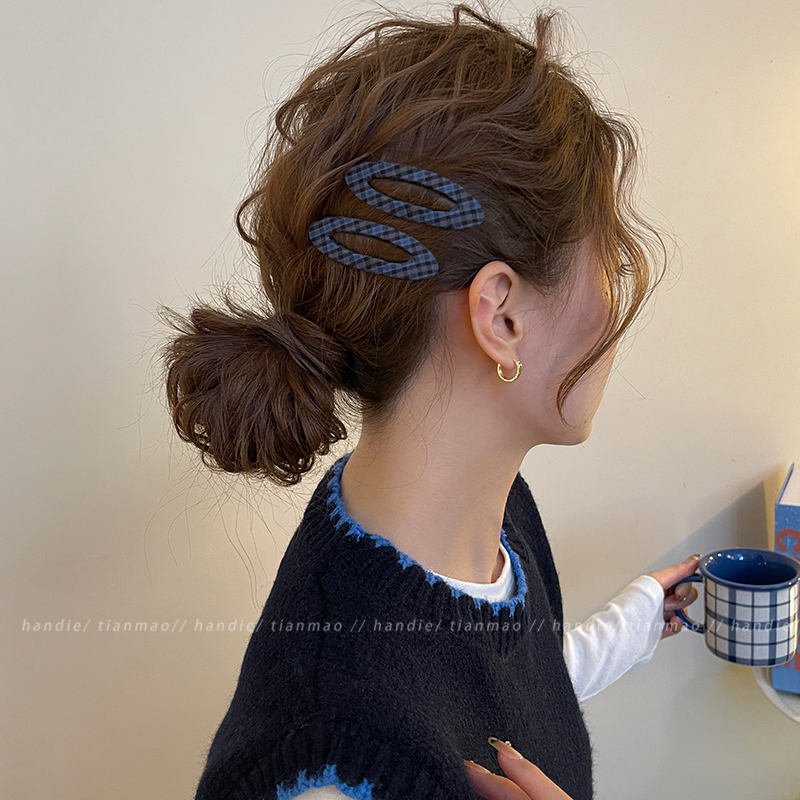 日常随性~韩系复古bb夹