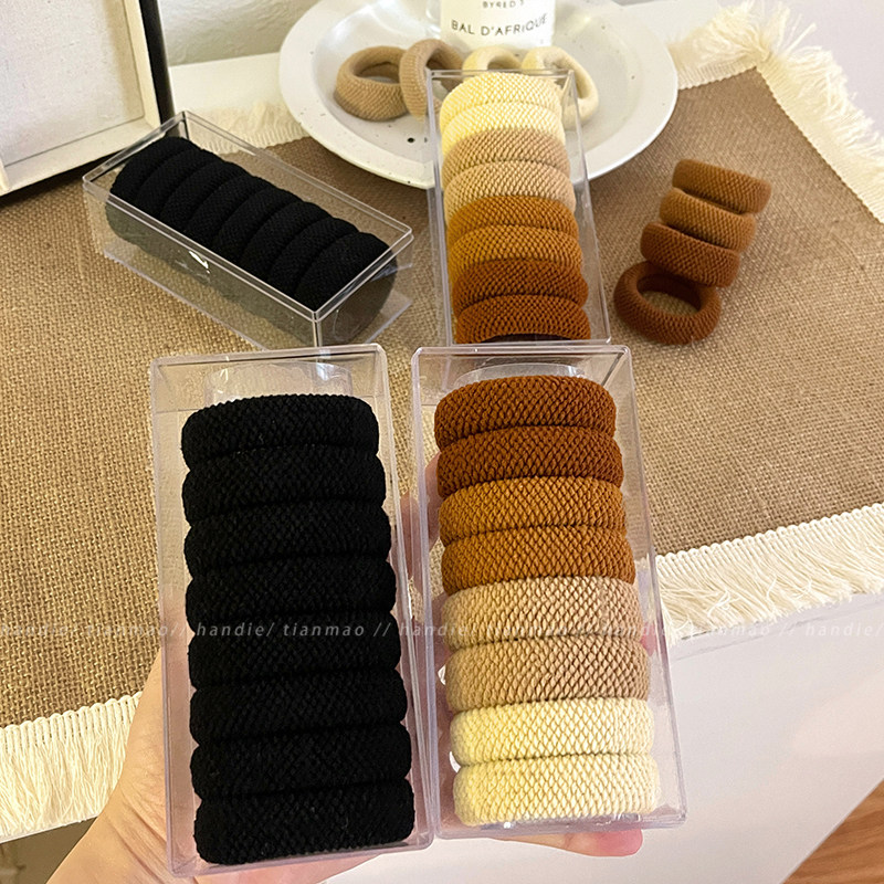 扎头发圈女头绳绑头发饰高弹力耐用皮筋百搭不伤发橡皮筋发绳头饰,饰品/流行首饰/时尚饰品新,发饰,淘宝优惠券,粉丝福利购,淘宝优惠卷