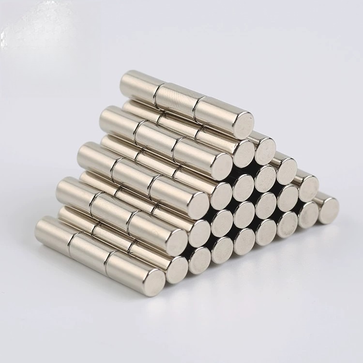 钕铁硼强磁圆形D5*15/5*20/5*25MM 圆柱型磁铁 吸铁石 强磁D5x20