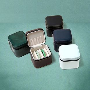 5位卡槽防尘手镯盒翡翠镯子收纳专用展示盒高档手镯收纳盒