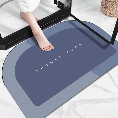 硅藻泥软垫吸水垫卫生间门口地垫防滑浴室脚垫卫浴厕所垫地垫定制