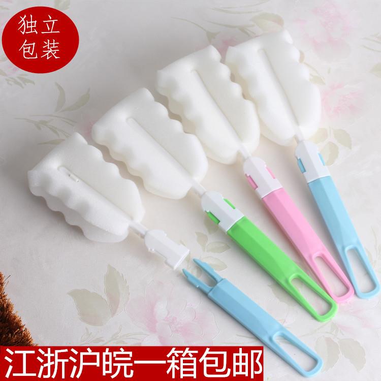 海绵杯刷 奶瓶刷赠品 可拆卸水杯刷子 保温杯杯刷 清洁刷现货供应