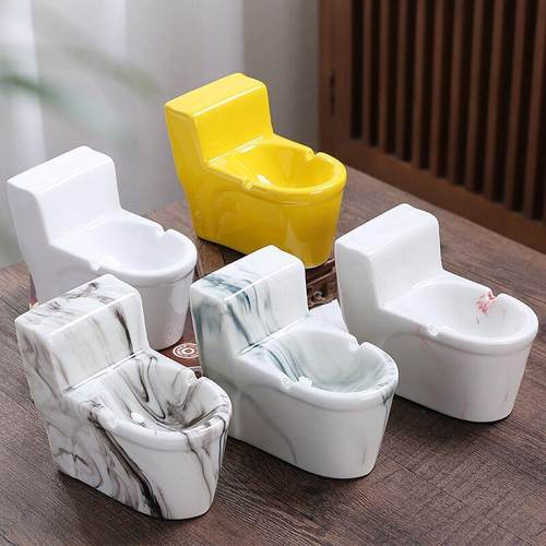 经典浴缸陶瓷烟灰创意时