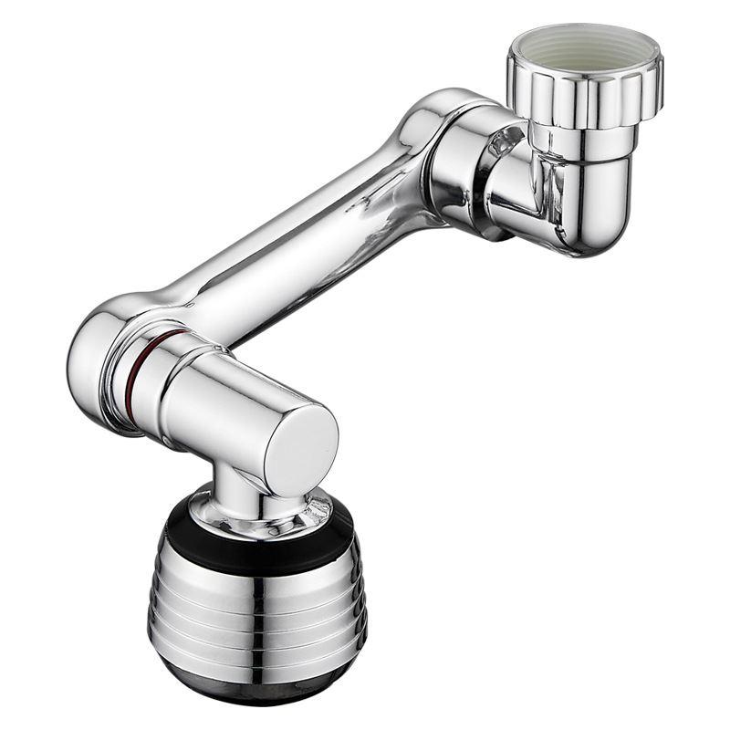 万向水龙头可旋转出水机械臂延伸水嘴起泡器万能接头防溅神器摇臂
