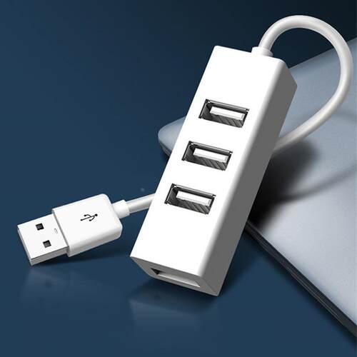 USB2.0一拖四扩展坞 四口集线器usb电脑分线器HUB 迷你四口HUB3.0定制