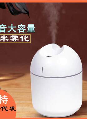 小胖子加湿器办公桌面大容量usb香薰加湿器车载净化器补水仪现货