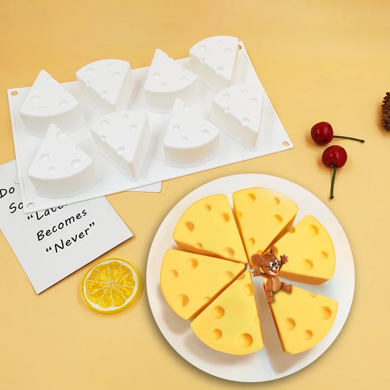 网红8连硅胶芝士奶酪慕斯蛋糕模乳酪果冻布丁巧克力蛋糕硅胶模具