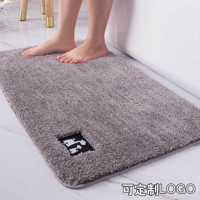 浴室吸水卫生间防滑地垫 入户厨房进门口地毯卧室脚垫子定制