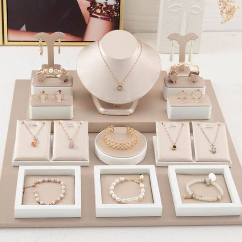 饰品展示盘项链挂架戒指架手镯耳环首饰展示架珠宝展示道具