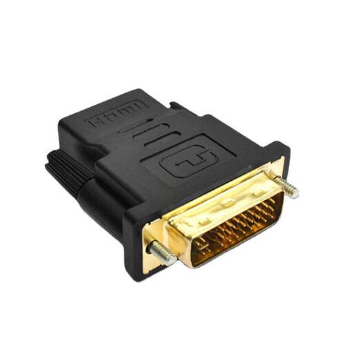 高清HDMI转DVI转换器 DVI24+5转HDMI母转接头 显卡接显示器电视机定制