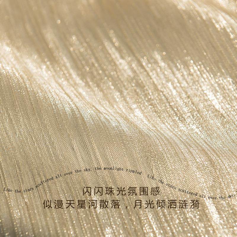 新款网红ins法式鎏金梦幻高档轻奢纱帘客厅卧室阳台飘窗窗帘定制,居家布艺,窗纱,淘宝优惠券,粉丝福利购,淘宝优惠卷