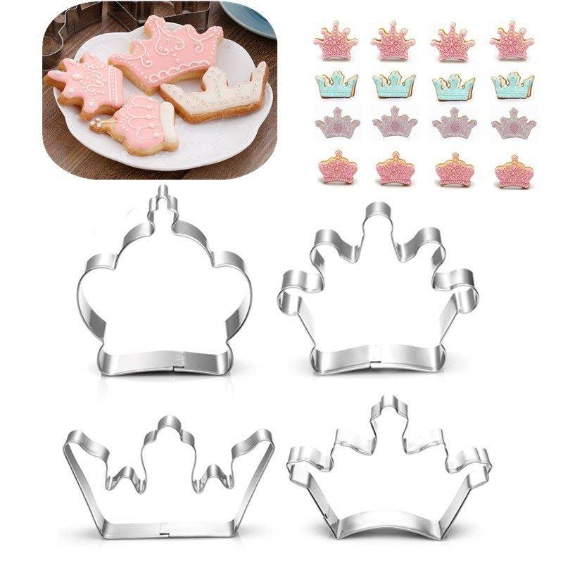 不锈钢饼干切模皇冠切模翻糖装饰蛋糕模具曲奇饼干果蔬馒头切模