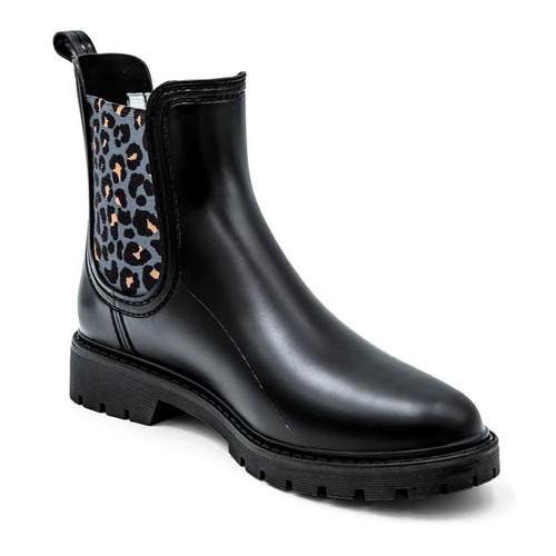 雨鞋女时尚新款女士豹纹中筒水鞋雨靴防水防滑耐磨定制