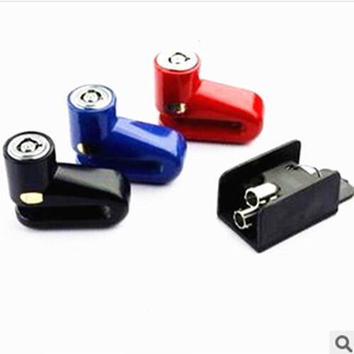 自行车碟刹锁防盗锁便携摩托车碟刹锁山地自行车提醒绳配件定制