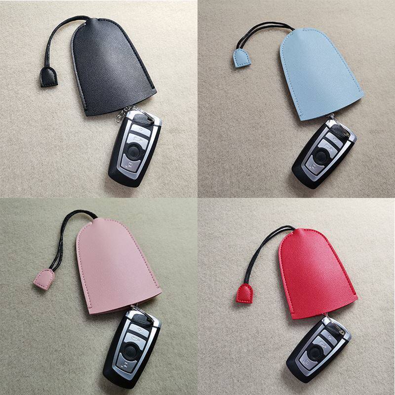 汽车抽拉式钥匙包车载车用钥匙保护套 创意DIY个性可爱钥匙收纳包