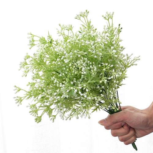 现货 仿真小雪果植物假花绿化工程背景墙配材婚庆拍摄摄影道具定