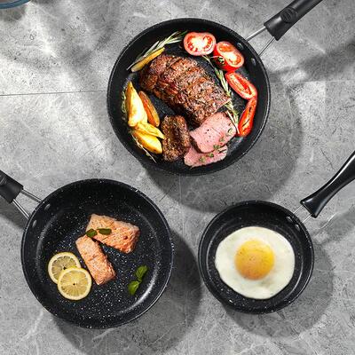 迷你平底锅不粘麦饭石煎锅锅家用